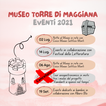 Cancellazione tour enogastronomico dell’8 settembre